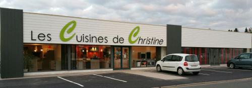 Enseigne pour Les cuisines de Christine - La Châtre ( 36 )